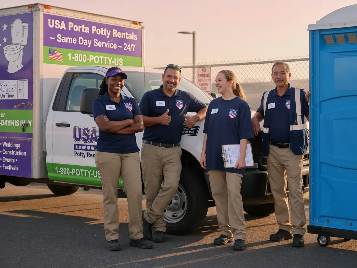 Porta Potty Rental company in Modoc, IL